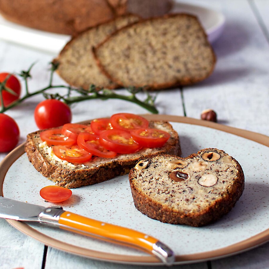 Kerniges Low-Carb-Brot - Rezepte mit Herz|Low-Carb-Brot