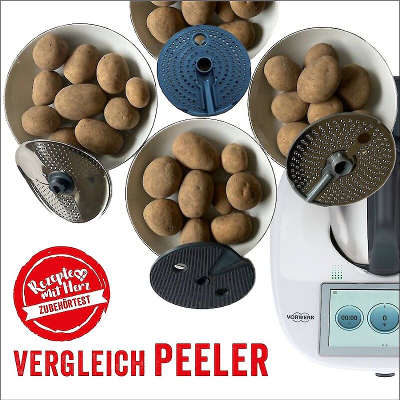 VERGLEICH Kartoffel-/Veggie-Schäler-Peeler: Vorwerk / Mixcover / Wundermix (1. und 2. Version)|Peeler ( Kartoffel-/Veggi-Schäler) Vergleich