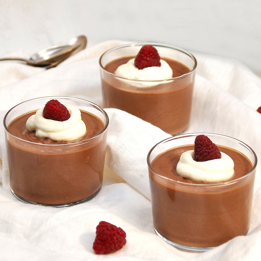 Schokoladen-Mousse mit Baileys - Rezepte mit Herz|Schokoladen-Mousse mit Baileys aus dem Thermomix®