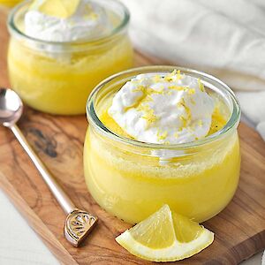 Unser Zitronenpudding schmeckt nach Sommer