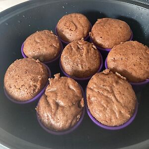 Vanille-Schoko-Muffins