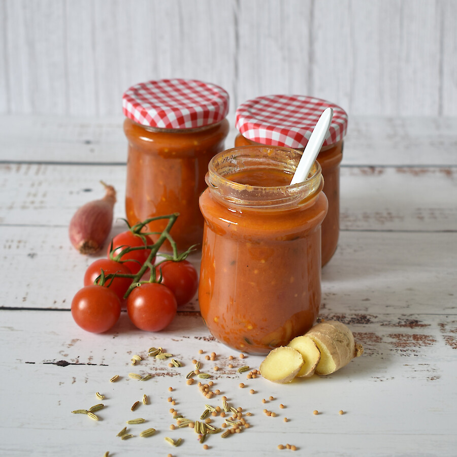 Tomaten Chutney - Rezepte mit Herz|Tomaten-Chutney