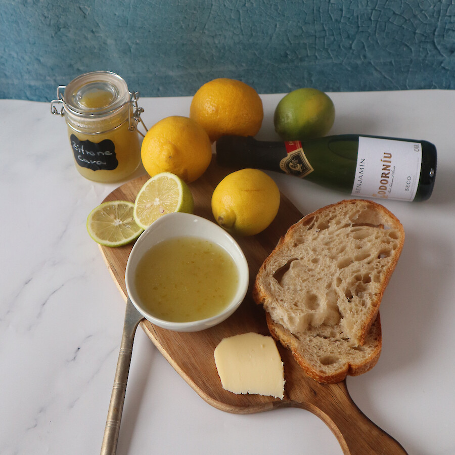 Zitronen-Prosecco-Marmelade - Rezepte mit Herz|Zitronen-Prosecco-Marmelade