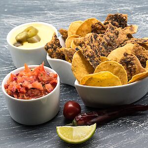 Klassische Tacos und Würz-Tacos gemischt