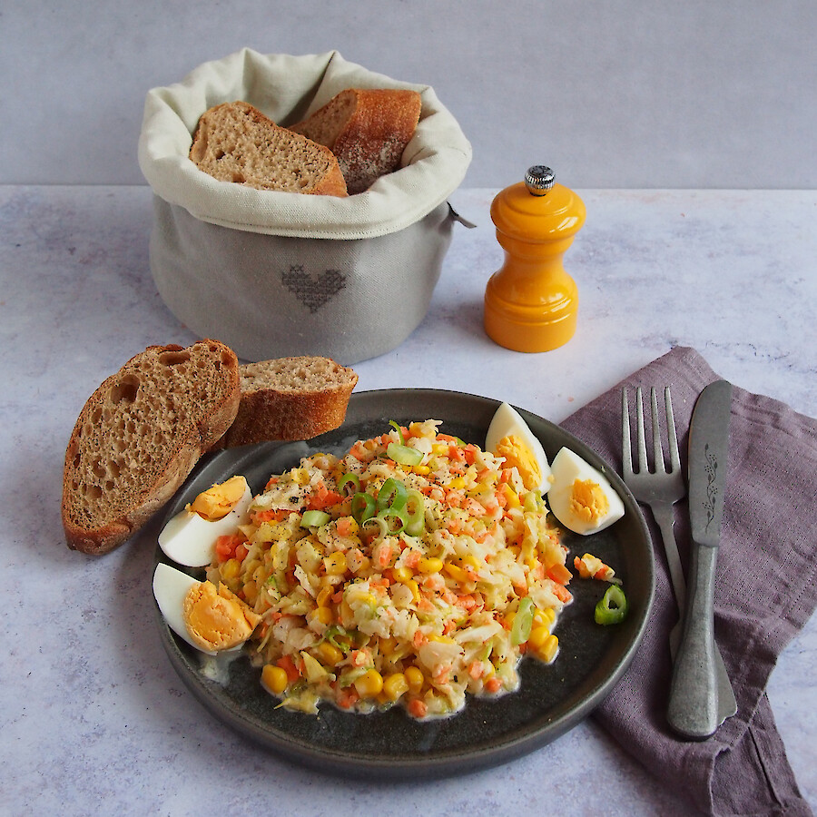 Schnellster Salat der Welt - Rezepte mit Herz|Der schnellste Salat der Welt