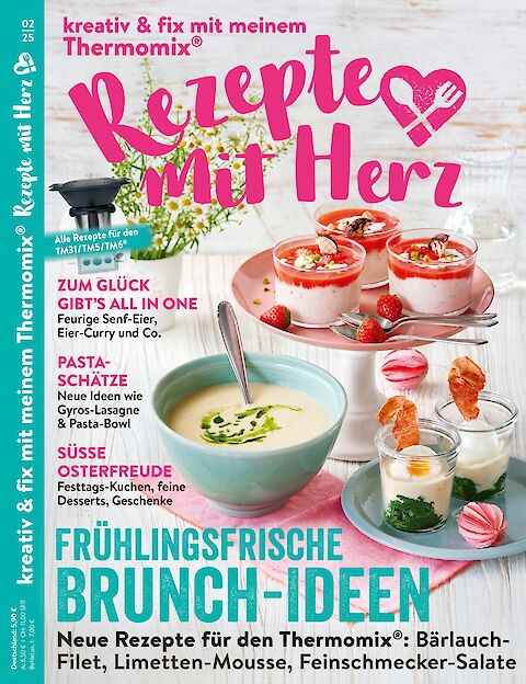 Rezepte mit Herz 2 2025 Frühlingsfrische Brunch-Ideen