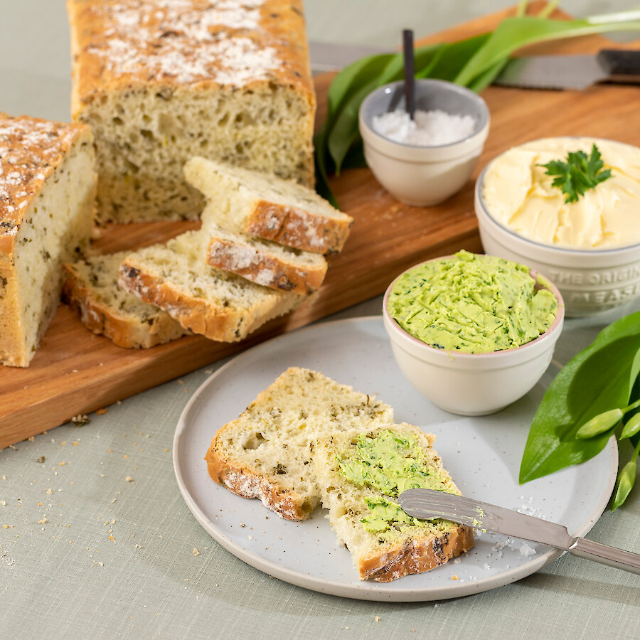 Bärlauchbrot & Bärlauchbutter aus dem Thermomix®