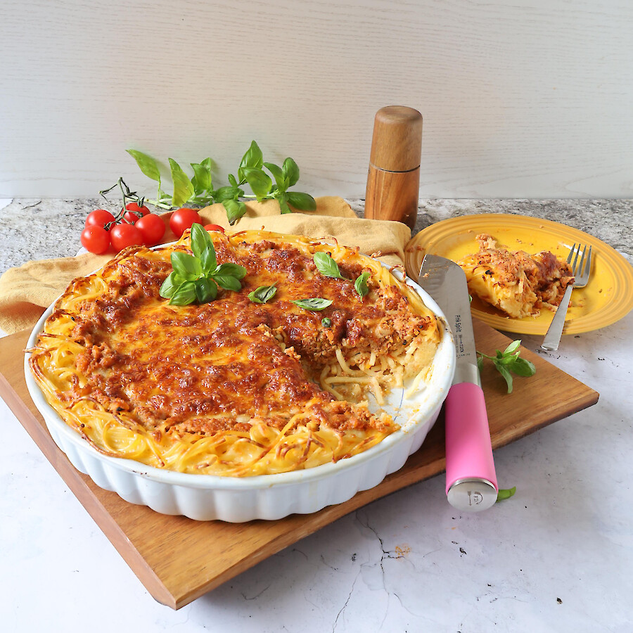 Spaghetti-Bolognese-Tarte