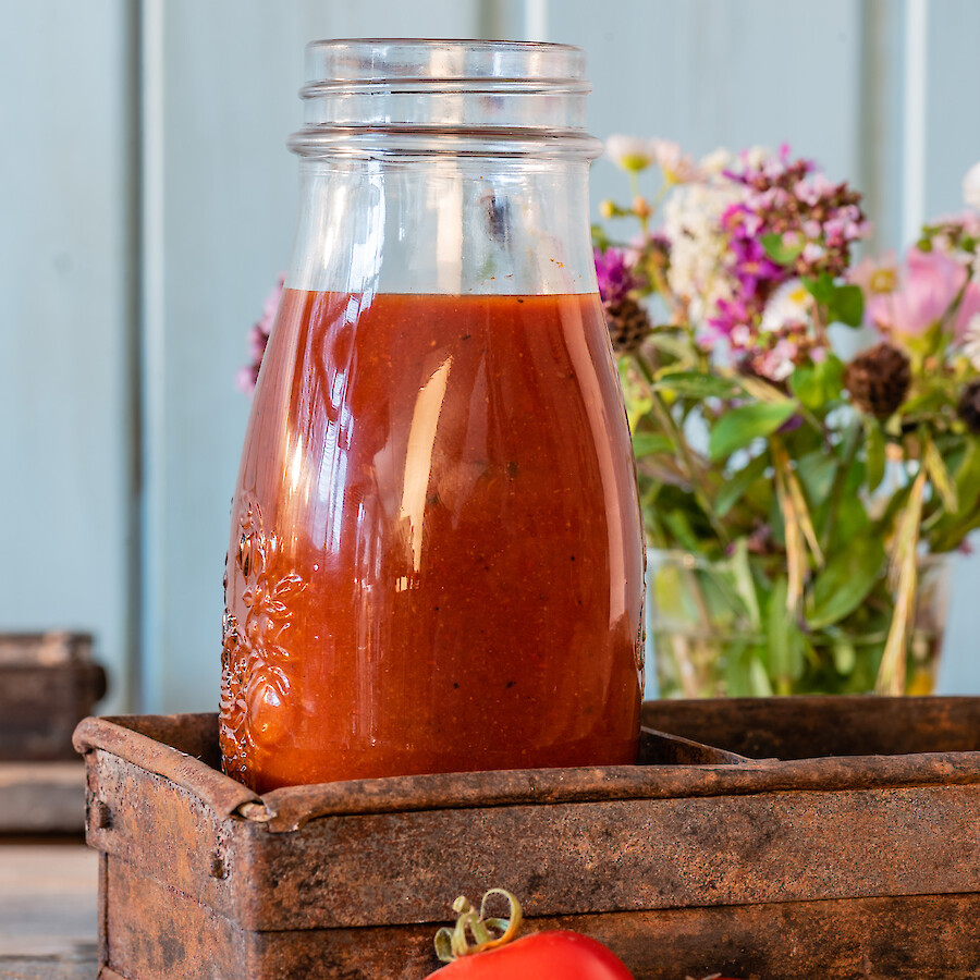 Curry-Orangen-Ketchup