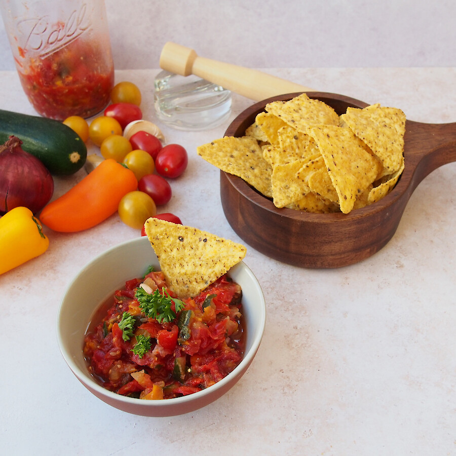Fermentierte Tomatensalsa