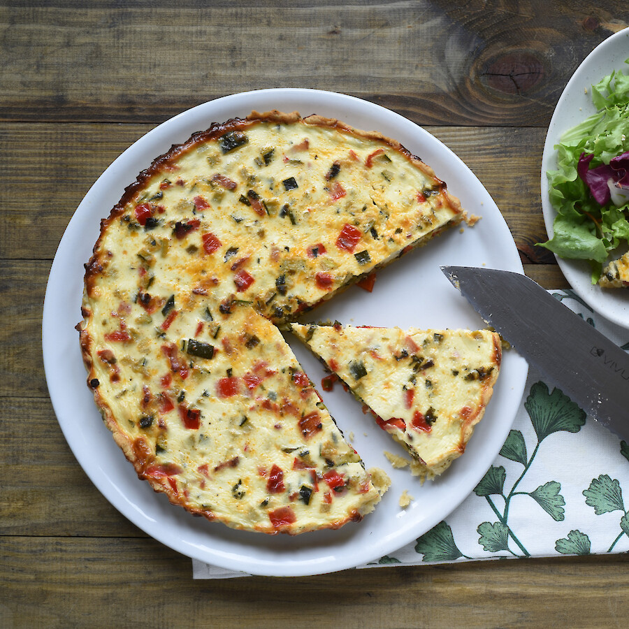 Sommergemüse-Quiche