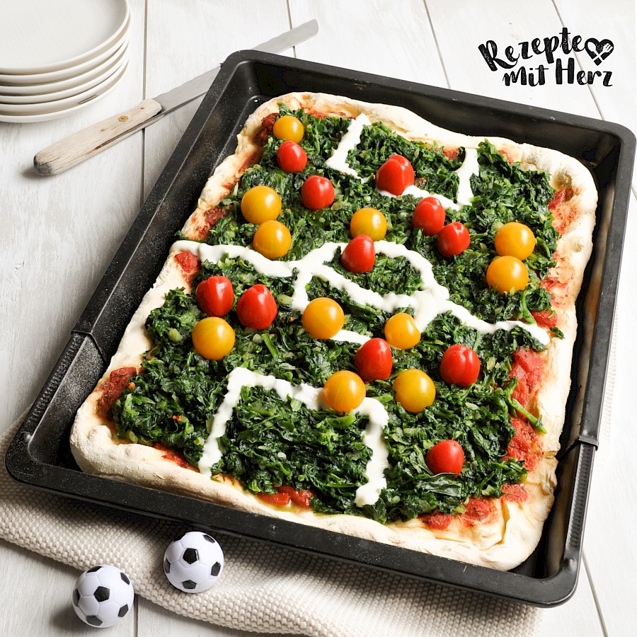 Fußball-Pizza - Rezepte mit Herz|Fußball-Pizza